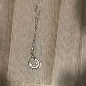 Elegant Silver Pendant Necklace